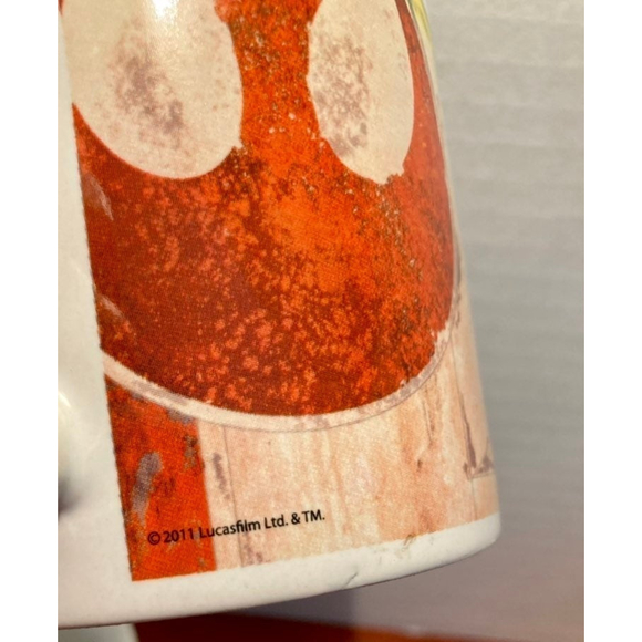 STAR WARS 2011 Galerie Lucasfilm Han Solo Luke Skywalker Mug Cup Set of 3 - Picture 7 of 8